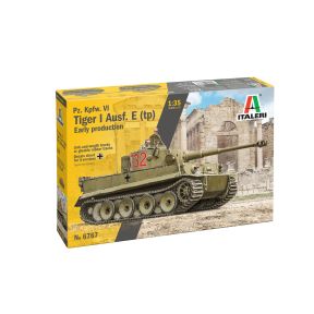 Italeri 6767 Panzerkampfwagen VI Tiger 1 Ausf E Tank Plastic Kit