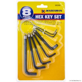 Marksman 68599C 8 Piece Hex Key Set