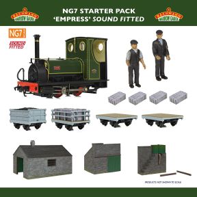 Bachmann 70-002SF NG7 Empress Starter Pack DCC Sound Fitted - MADE TO ORDER