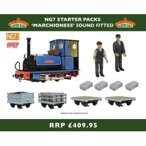 Bachmann 70-003SF NG7 Marchioness Starter Pack Sound Fitted