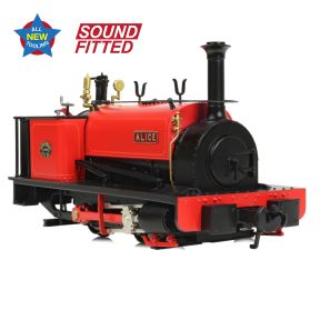 Bachmann 71-025SF NG7 Quarry Hunslet 0-4-0ST 'Alice' Dinorwic Quarry Red DCC Sound Fitted