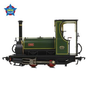 Bachmann 71-028 NG7 Quarry Hunslet 0-4-0ST 'Una' Lined Green