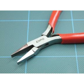 Expo Tools 75602 Mini Flat Nose Pliers with Plain Jaw