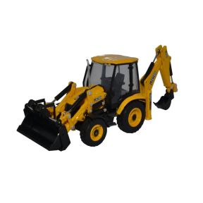 Oxford Diecast 763CX004 OO Gauge JCB Eco Backhoe Loader