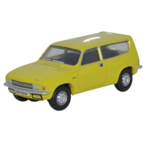 Oxford Diecast 76ALL001 OO Gauge Citron Yellow Austin Allegro Estate