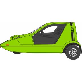 Oxford Diecast 76BUG003 OO Gauge Bond Bug Lime Green
