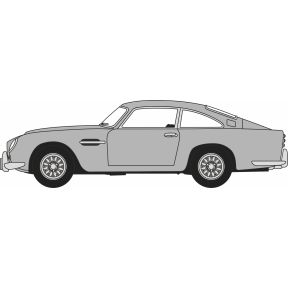 Oxford Diecast 76DB5001 OO Gauge Aston Martin DB5 Silver Birch