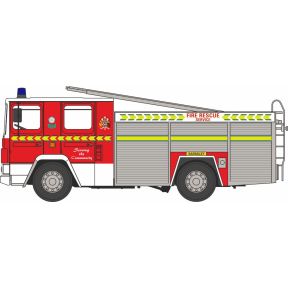 Oxford Diecast 76DN007 OO Gauge Dennis RS South Yorkshire Fire & Rescue Service