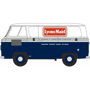 Oxford Diecast 76FDE009 OO Gauge Ford 400E Van Lyons Maid