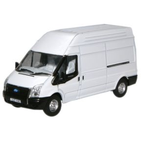 Oxford Diecast 76FT006 OO Gauge Ford Transit LWB High White