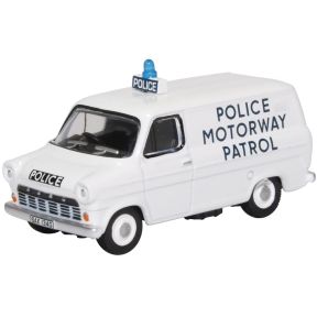 Oxford Diecast 76FT1007 OO Gauge Ford Transit Mk1 Police Motorway Patrol (Gwent)