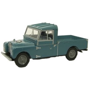 Oxford Diecast 76LAN1109002 OO Gauge Blue Land Rover 109 inch