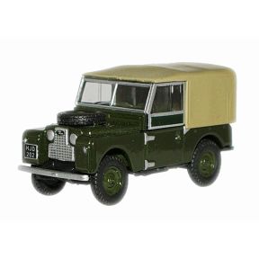 Oxford Diecast 76LAN188009 OO Gauge Land Rover 88 Canvas Green Bronze
