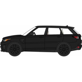 Oxford Diecast 76RRS005 OO Gauge Range Rover Sport Santorini Black