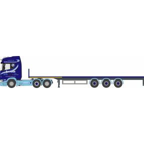 Oxford Diecast 76SNG007 OO Gauge Scania New Generation Flatbed Loane Transport