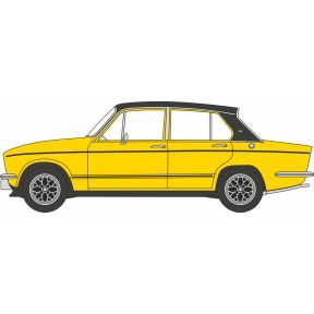 Oxford Diecast 76TDS002 OO Gauge Triumph Dolomite Sprint Inca Yellow