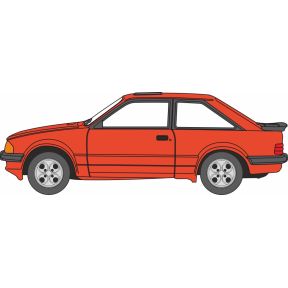 Oxford Diecast 76XR009 OO Gauge Ford Escort XR3i Sunburst Red