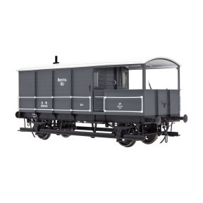 Dapol 7F-300-007 O Gauge GW Toad Brake Van Diagram AA21 56683 GW Grey