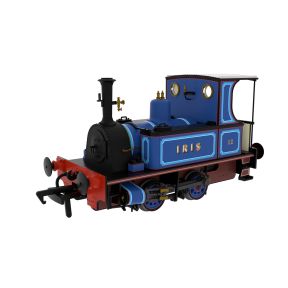 Rapido 816008 OO Gauge Peckett 1287 Class 'Iris' Lined Blue