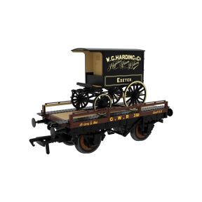 Rapido 830004 OO Gauge Evolution Open Carriage Truck GWR No.391