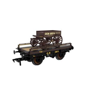 Rapido 830010 OO Gauge Evolution Open Carriage Truck Caledonian No.1618