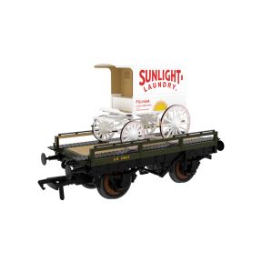 Rapido 830018 OO Gauge Evolution Open Carriage Truck SR No.3923