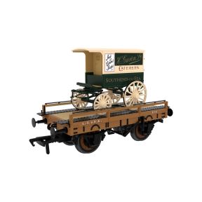 Rapido 830024 OO Gauge Evolution Open Carriage Truck LT&SR No.6