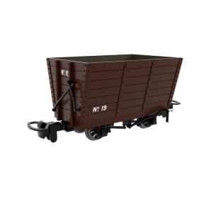 Rapido 833001 OO-9 Wooden Hopper Plain Brown No.19