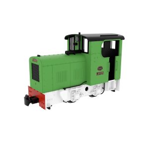 Rapido 834502 OO-9 Fowler Resilient 0-4-0 Diesel Layer Light Green DCC Fitted