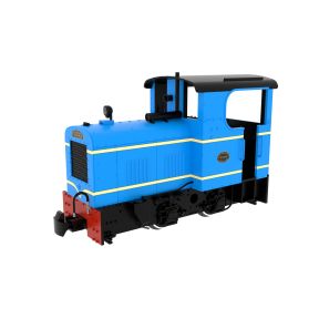Rapido 834505 OO-9 Fowler Resilient 0-4-0 Diesel Blue and Cream DCC Fitted