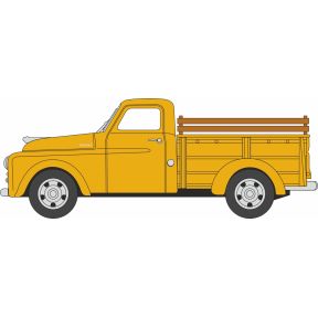 Oxford Diecast 87DP48005 HO Gauge Dodge B-1B Pick Up 1948 Armour Yellow/Black