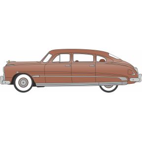 Oxford Diecast 87HH51001 HO Gauge 1951 Hudson Hornet Sedan Texas Tan