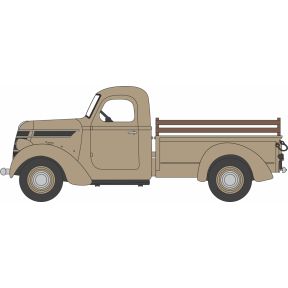 Oxford Diecast 87ID38002 HO Gauge International D-2 1937/40 International Tan (Slats)