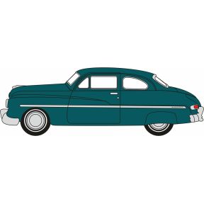 Oxford Diecast 87ME49012 HO Gauge 1949 Mercury 8 Coupe Banff Green