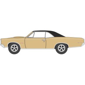 Oxford Diecast 87PG66003 HO Scale 1966 Pontiac GTO Martinique Bronze/Black