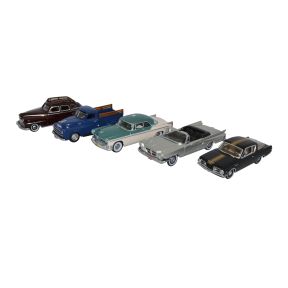 Oxford Diecast 87SET003 HO Gauge Chrysler Centenary 5 Piece Set