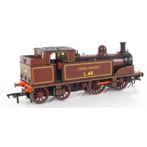 Rapido 909002 OO Gauge Metropolitan Railway 0-4-4 Tank L48 London Transport Lined Maroon