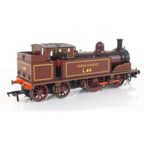 Rapido 909501 OO Gauge Metropolitan Railway 0-4-4 Tank L44 London Transport Lined Maroon DCC Sound Fitted