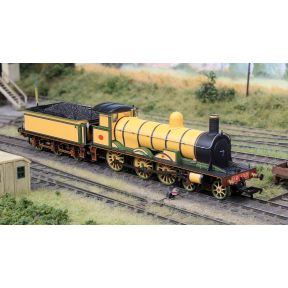 Rapido 914101 OO Gauge HR Jones Goods 4-6-0 103 Highland Railway Yellow 1960s Condition