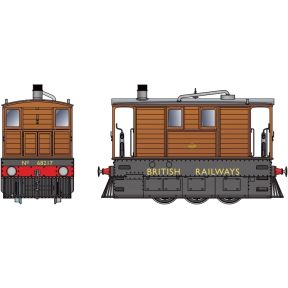 Rapido 916502 O Gauge LNER J70 0-6-0 Tram 68217 British Railways Lettering With Side Skirts And Cowcatchers DCC Sound Fitted