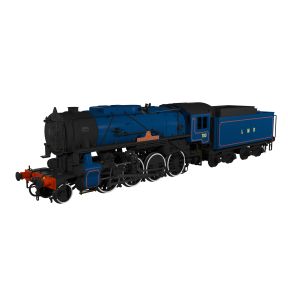 Rapido 926505 OO Gauge USATC S160 2-8-0 No.700 'Major General Carl R Gray Jr.' LMR Blue DCC Sound Fitted