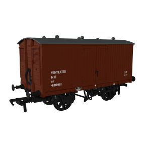 Rapido 930011 OO Gauge GNR 8 Ton Van NE Bauxite Post 1936 No.420981