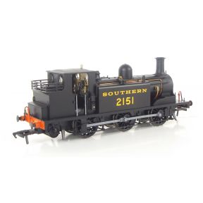 Rapido 936008 OO Gauge SR E1 0-6-0 Tank 2151 Southern Black