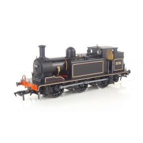 Rapido 936011 OO Gauge SR E1 0-6-0 Tank 32151 BR Lined Black No Crest