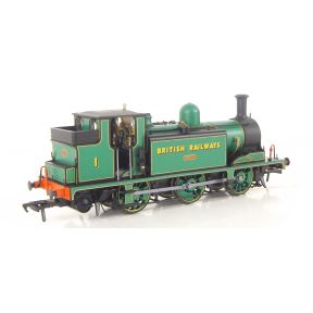 Rapido 936012 OO Gauge SR E1 0-6-0 Tank 1 'Medina' BR Green Sunshine Lettering