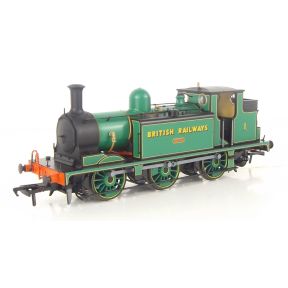 Rapido 936012 OO Gauge SR E1 0-6-0 Tank 1 'Medina' BR Green Sunshine Lettering