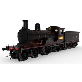 Rapido 959506 OO Gauge LNER D40 4-4-0 6828 LNER Lined Black DCC Sound Fitted