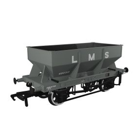 Rapido 963001 OO Gauge LMS 20 Ton Iron Ore Hopper LMS pre-36 Grey No.690313