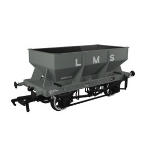 Rapido 963003 OO Gauge LMS 20 Ton Iron Ore Hopper LMS pre-36 Grey No.690000