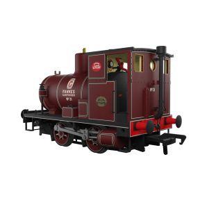 Rapido 965511 OO Gauge Andrew Barclay Fireless 0-4-0 G. Fawkes Gunpowder No.31 DCC Sound Fitted